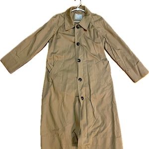 Everlane Gathered Drape Trench Coat